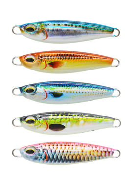 3D小米鱼路亚饵仿真铁板铅鱼仿生鱼饵抛投鲅鱼远抛JS15-JS20-JS30