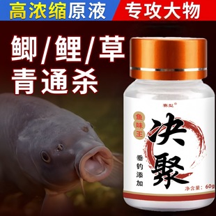 鱼味厂家直销决聚钓鲫鲤鲢青草鳊鱼饵料粉末添加剂黑坑野钓通用