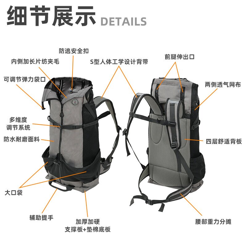 多功能户外大狗狗背包防夹毛大狗机能背包外出遛狗防逃脱双肩包