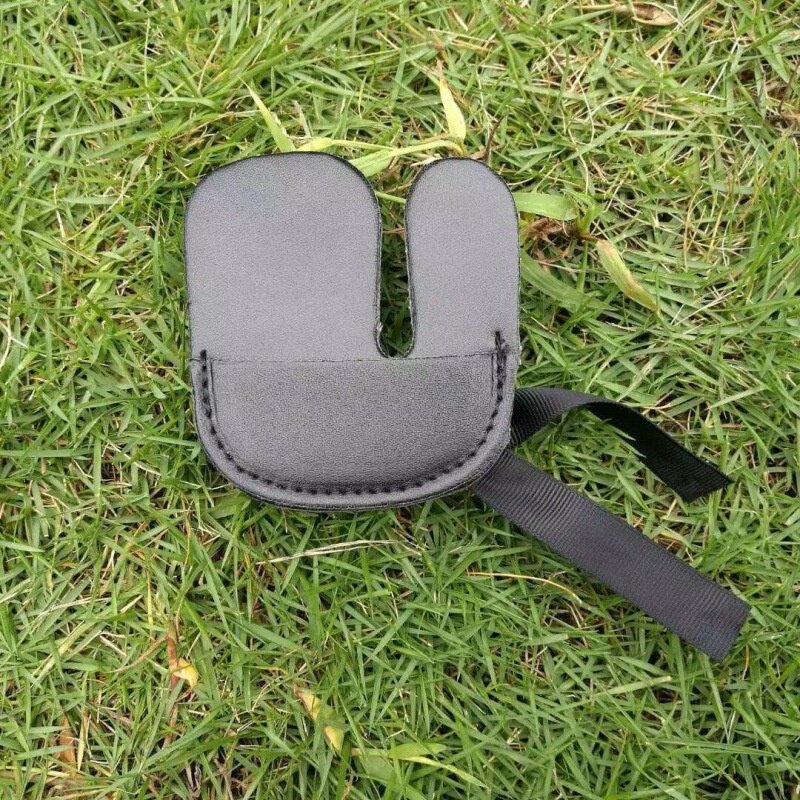 射箭用品护指PU耐用护具护指弓箭射箭护具复合反曲射击皮革材质
