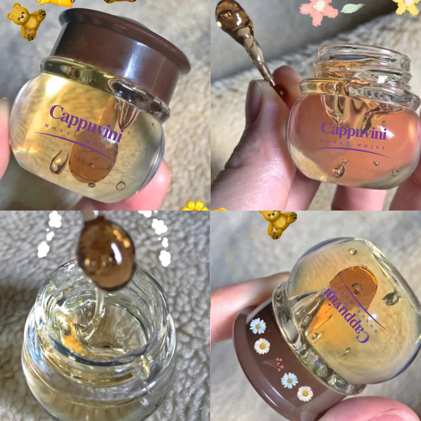 CAPPUVINI卡泡维妮 CP05滋润唇膜弱化日间保湿夜间小蜜蜂罐唇膜