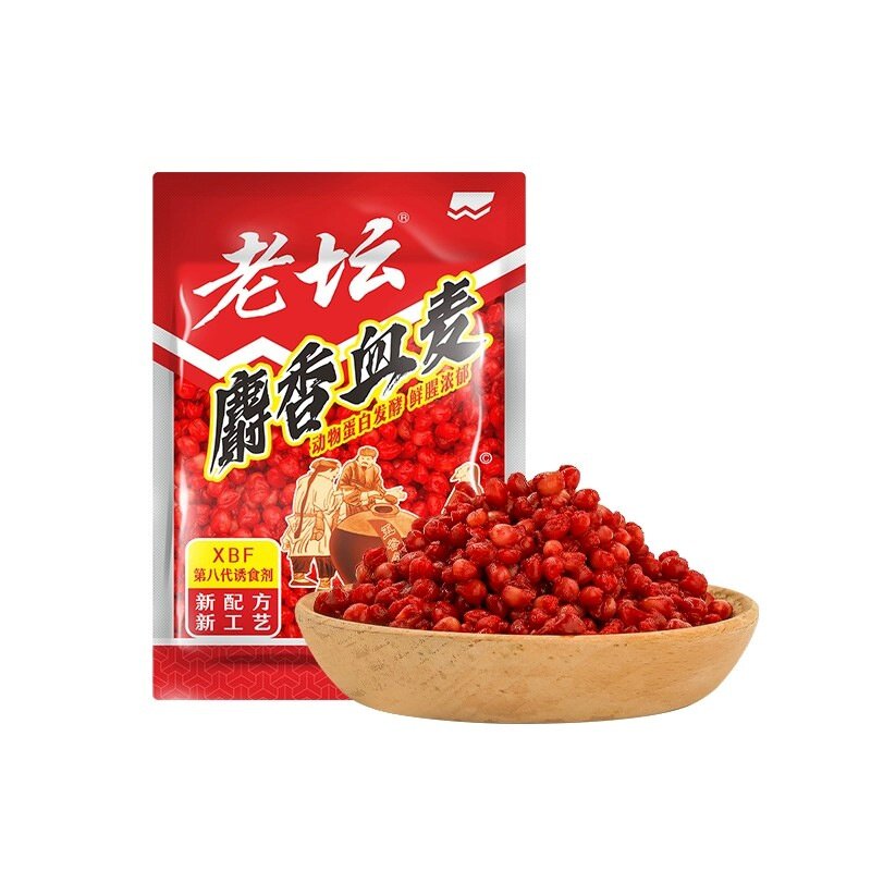 老坛谷麦玉米五谷杂粮谷子小麦混合打窝饵料鲫鲤鱼钓饵窝料跨