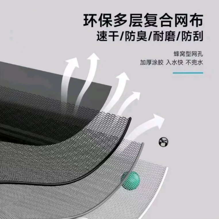 野钓小眼方形小鱼护配包铝合金定位方型包边渔护简易钓鱼小眼网兜
