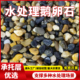 水处理天然鹅卵石溪流石鱼缸铺底造景砂水箱沼泽过滤小石子原生石
