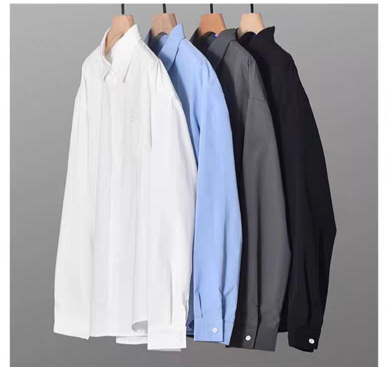 便宜男装一次性白衬衫样板房衣帽间服饰衣橱展厅衣柜展示衬衣西裤