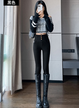 letsdiet魔术裤一体加绒加厚冬天加绒加厚裤子新款爆款2023女秋天