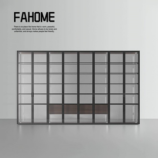 RIMADESIO Cover酒柜轻奢高定前托臂柜子壁挂式带门嵌入式置物柜