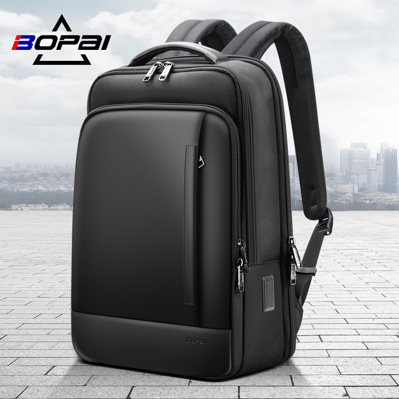 bopai商务青年出差旅行双肩包