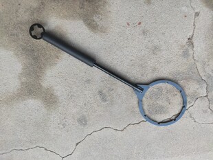 适配解放J6亿利大炮2007油水分离器加长拆卸滤芯扳手上滤杯铁板手