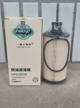 江淮骏铃V6V5V3江淮帅铃H330 Q3Q6国五柴油滤芯1105104E5233粗滤