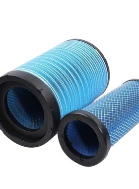 K2543PU空滤芯 适用于重汽王牌力狮瑞狮自卸车空气滤清器滤芯2543