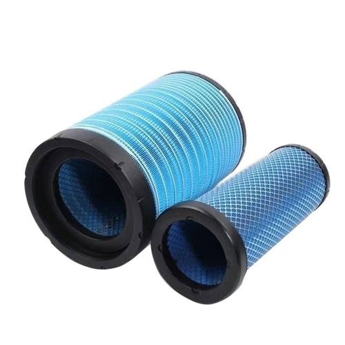 K2543PU空滤芯 适用于重汽王牌力狮瑞狮自卸车空气滤清器滤芯2543