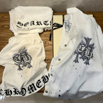 轻奢风情侣睡衣夏季冰丝三件套