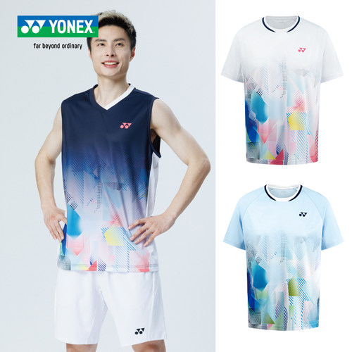 尤尼克斯羽毛球服抗菌速干比赛服