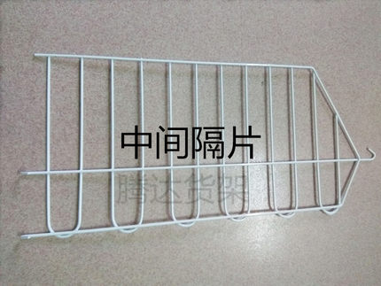 超市货架隔网片斜口篮网篮叠笼中间隔片货架层分隔网分拣分隔网片