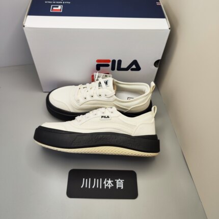 FILA/斐乐 摩登复古 防滑耐磨 舒适轻便  水母鞋 帆布鞋 女款