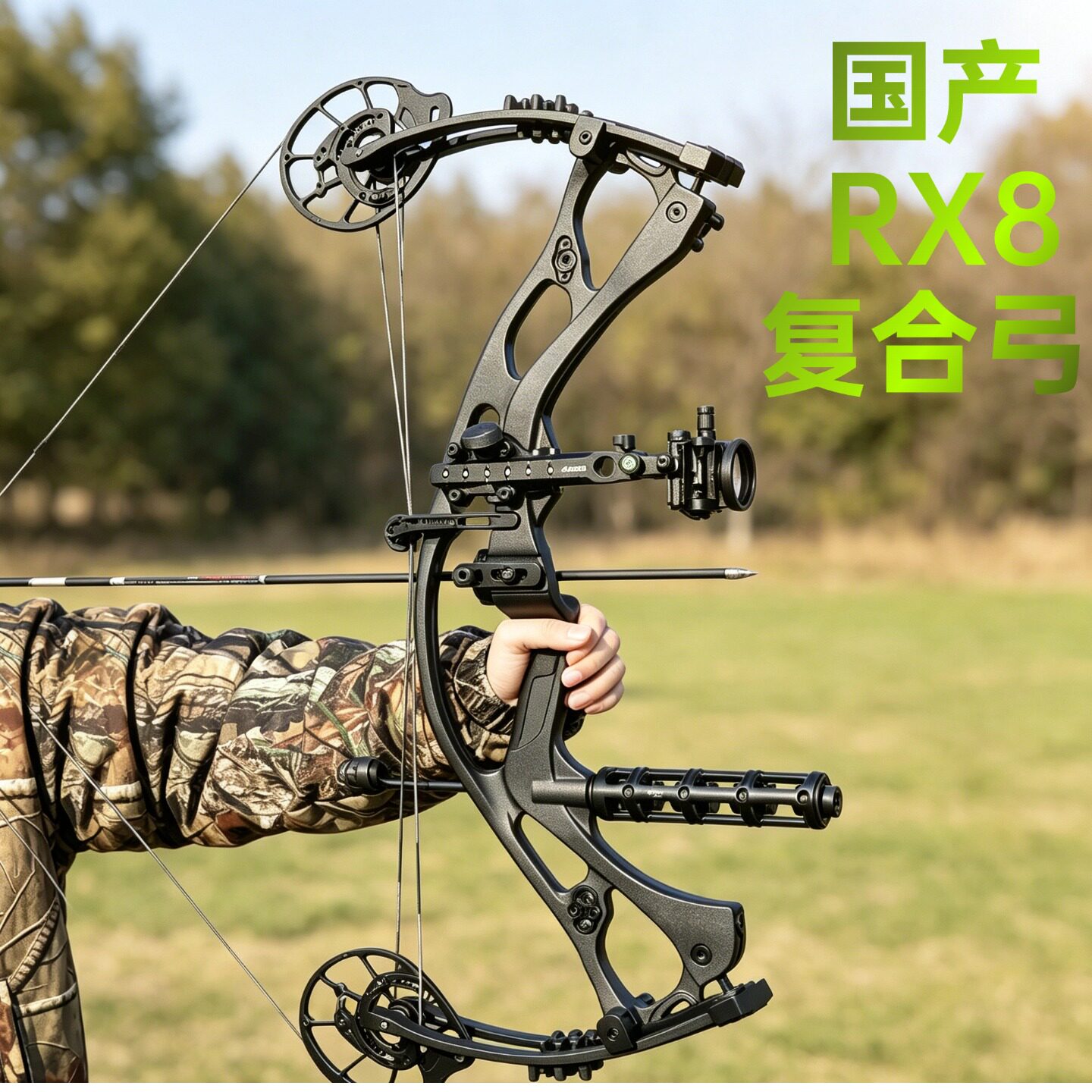 军兴RX8复合弓滑轮弓比赛套装