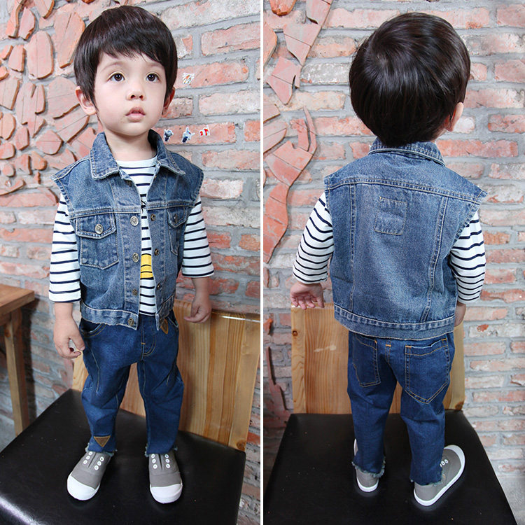 Gilet enfant en toile - Ref 2068222 Image 1