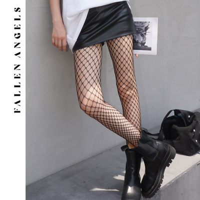 纯欲性感渔网袜防勾丝连裤袜