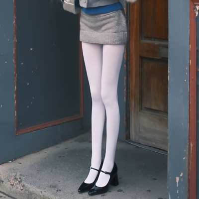 【博主同款】氛围感白色柔软丝袜