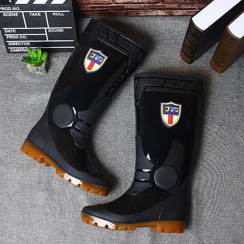 Chaussures - bottes caoutchouc homme pour printemps - semelle tendon - Ref 969505 Image 1