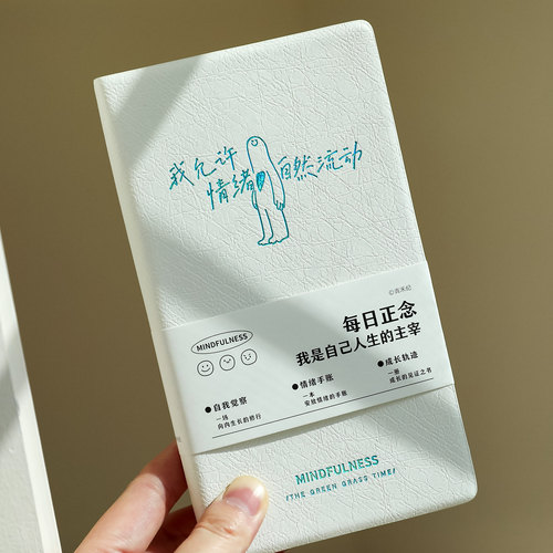 高颜值pu软皮A6治愈手帐本