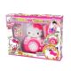 HELLO 趣味照相机KT50123女孩仿真照相声光玩具 KITTY凯蒂猫正版