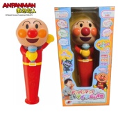 日本万代正版 面包超人萌萌变声麦克风婴幼儿早教益智宝宝玩具