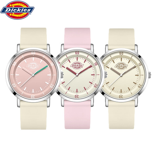 Dickies学生手表女生静音初高中考高考试专用石英表运动男女款349