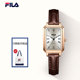FILA斐乐方块手表优雅送礼进口机芯礼盒复古腕表时尚 生日礼物6512