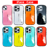 iFaceCase适用苹果15ProMax手机壳防摔简约iPhone13保护套硅胶11壳弧形加厚小蛮腰12mini三防壳XR套14壳全包