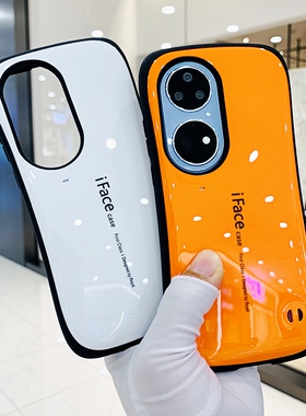 iFace适用华为P50Pro手机壳小蛮腰P50E防摔加厚壳弧形三防壳男女