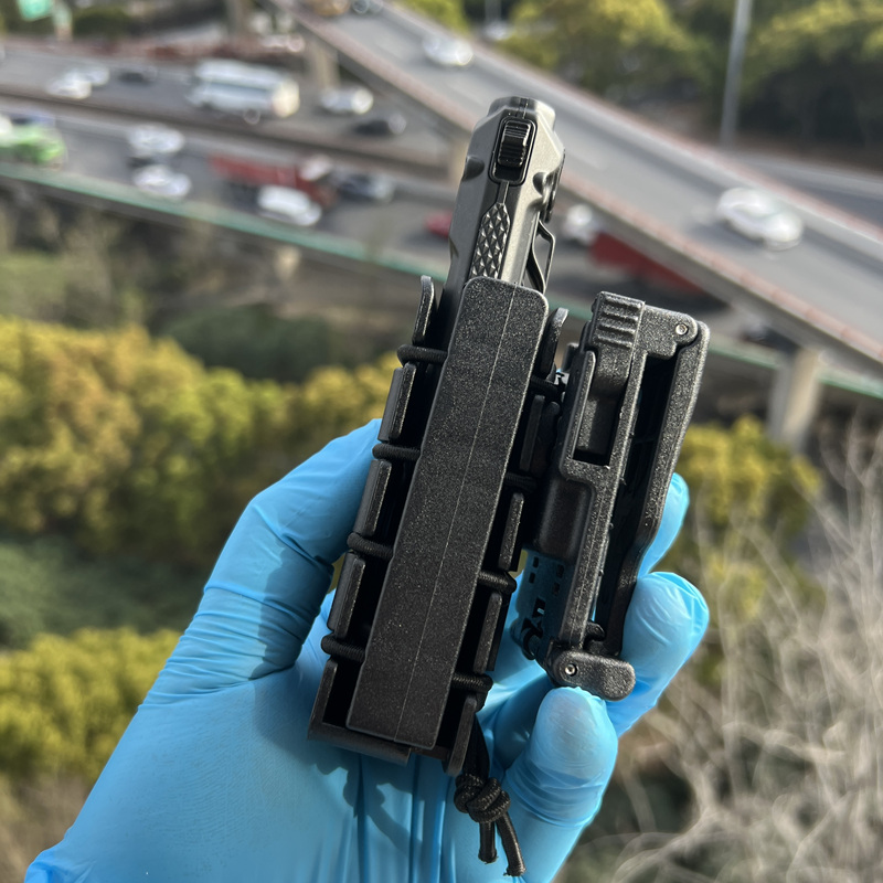 支持奈特科尔EDC29 EDC27 EDC25 EDC23手电快拔套手电套腰套MOLLE