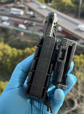 支持奈特科尔EDC29 EDC27 EDC25 EDC23手电快拔套手电套腰套MOLLE