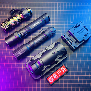适用于纳丽德P8/TA30C/E51C/TA20战术手电快拔套支持旋转快拆