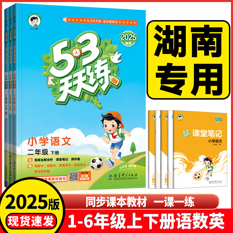 2025版53天天练下册语数英