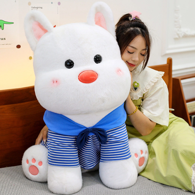 可爱小狗狗公仔毛绒玩具海军西高地布偶情侣兔生日礼物男女孩大号