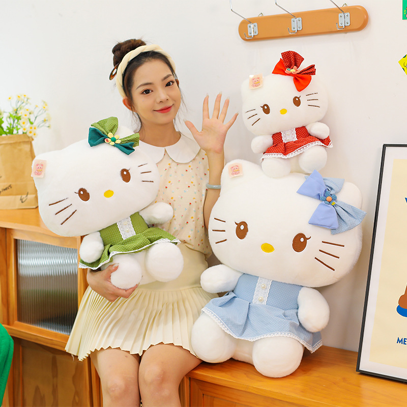 hellokitty毛绒玩具凯蒂猫咪公仔大号布偶娃娃送女友儿童生日礼物