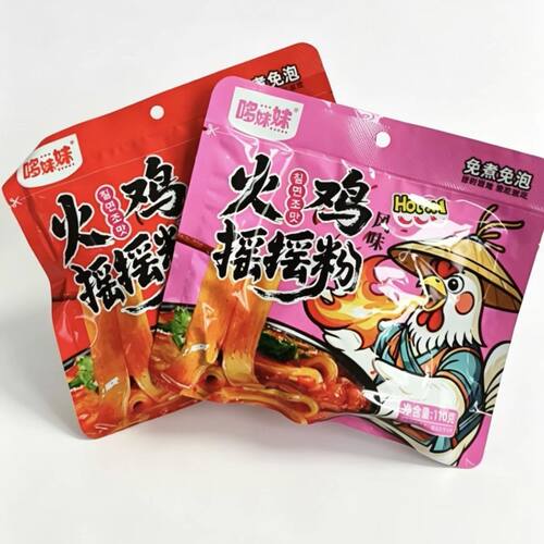 川渝特产哆妹妹摇摇粉110g拌粉火鸡摇摇粉麻酱粉条免煮免泡即食