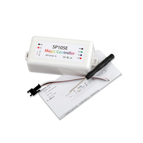 SP105E幻彩蓝牙APP控制器 5-24V通用支持WS2811蓝牙幻彩控制器
