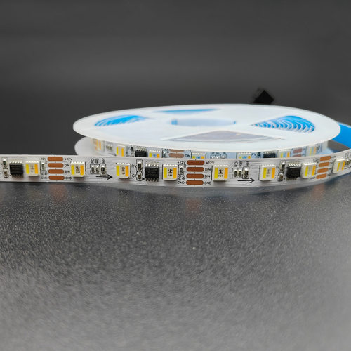 WS2805 RGBWW 五合一幻彩灯带一米60灯 12v可编程软灯条10MM