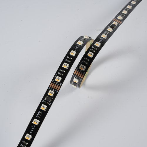 12mm DC24V 10段60灯 TM512AC 黑板裸板 5050 RGBW断点续传灯带