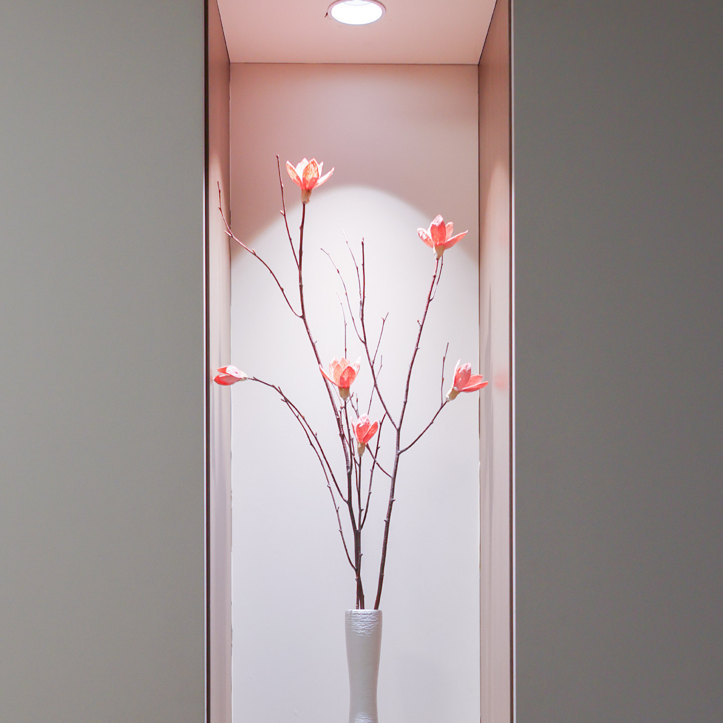 北欧玉兰花长枝干花大号花束落地天然干树枝手工干花开放格玄关柜,家居饰品,干花/花瓣/干花包/干树枝,淘宝优惠券,粉丝福利购,淘宝优惠卷