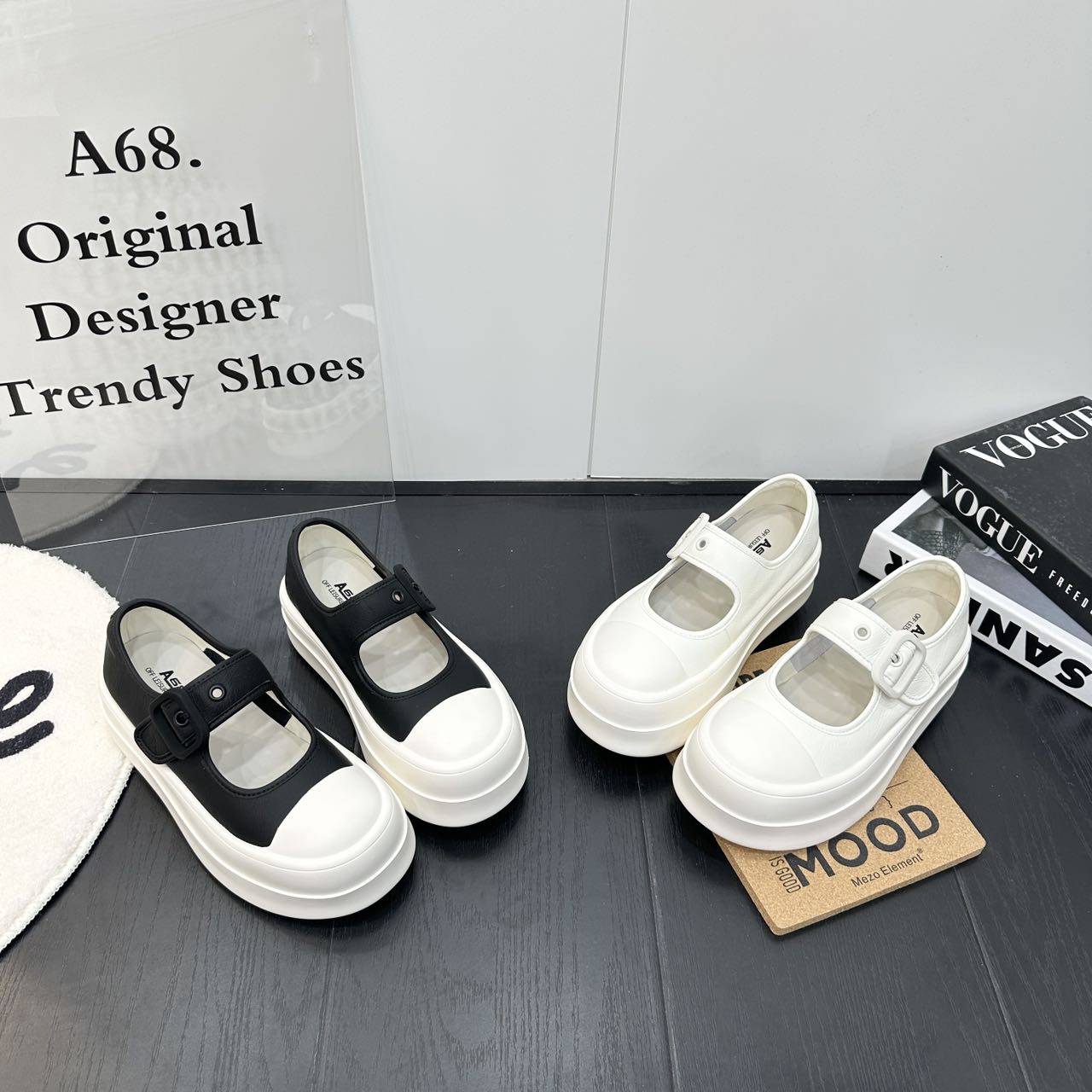 5cm魔术贴圆头玛丽珍单鞋2026春新款配裙子小个子松糕厚底休闲鞋A,女鞋,玛丽珍鞋,淘宝优惠券,粉丝福利购,淘宝优惠卷