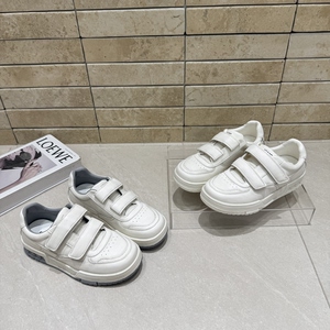 复古魔术贴做旧脏脏小白鞋女2026早秋新款厚底时尚百搭休闲运动鞋