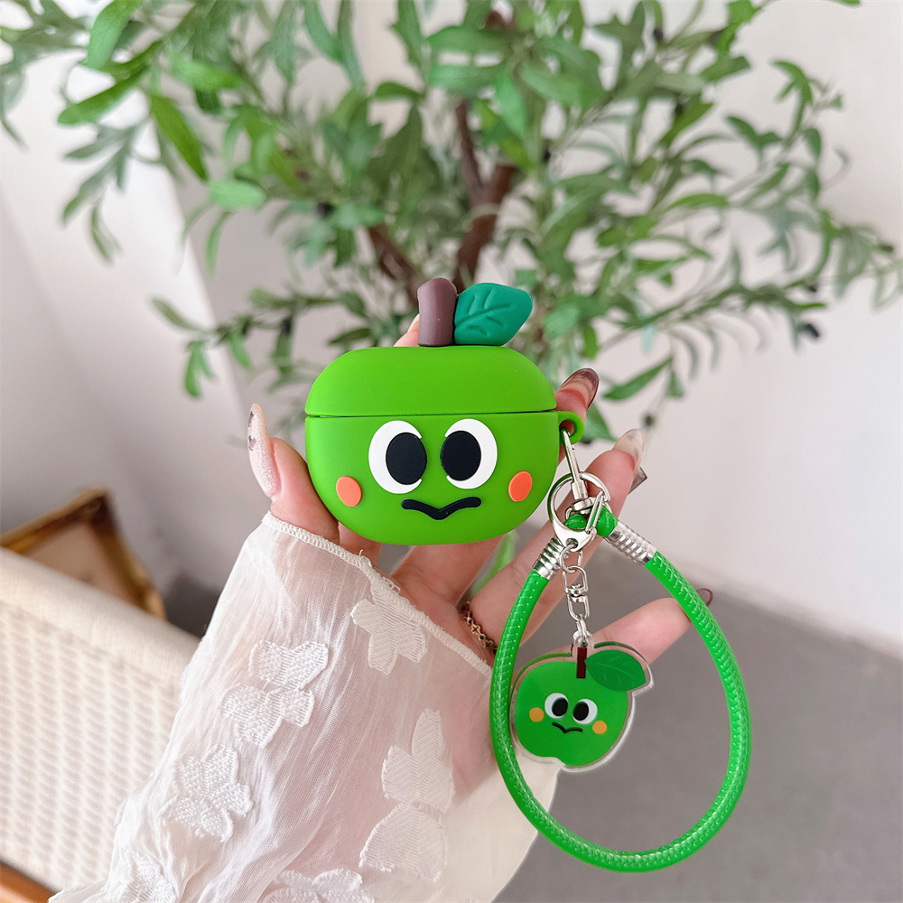 airpods3保护套大眼睛害羞青苹果airpodspro3无线蓝牙耳机壳4代女