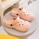 洞洞鞋 懒人凉拖 沙滩鞋 女夏外穿EVA泡沫轻底新款 防滑厚底包头拖鞋