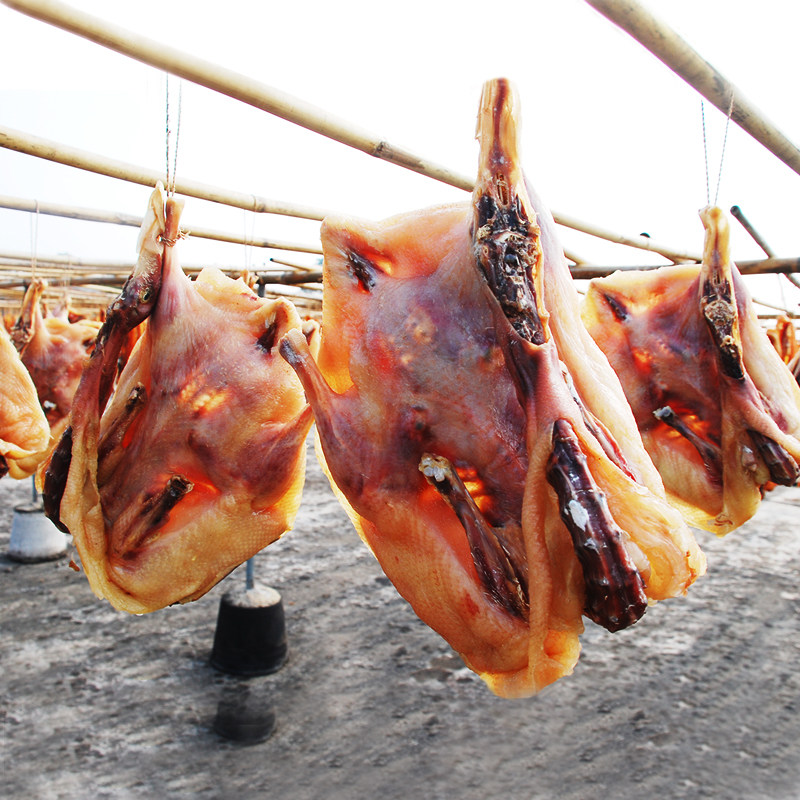 2斤腊鸭 安徽农家腌制板鸭徽州特产风干咸鸭子咸鸭肉腊味年货礼盒