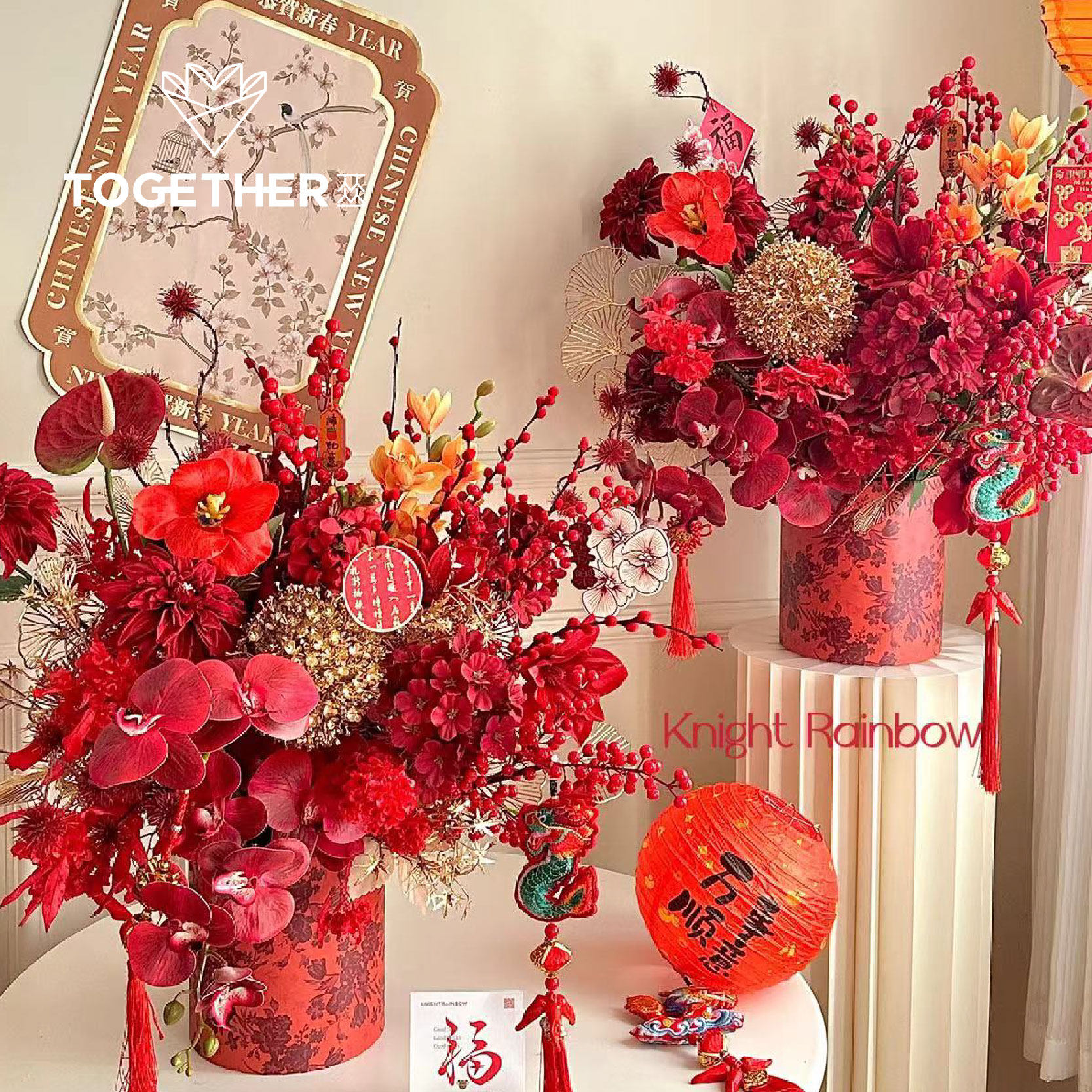 苁丛 原创 乔迁新居抱抱桶花瓶 红色喜庆资材 暖屋花礼伴手礼包装,家居饰品,花瓶,淘宝优惠券,粉丝福利购,淘宝优惠卷