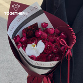 玻璃纸 花束包装 原创 情人节中英文字头包花纸 4折特价 苁丛